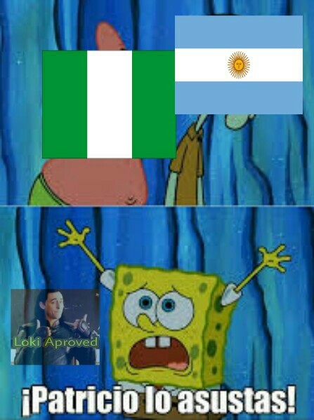 Tiembla ante Nigeria - meme