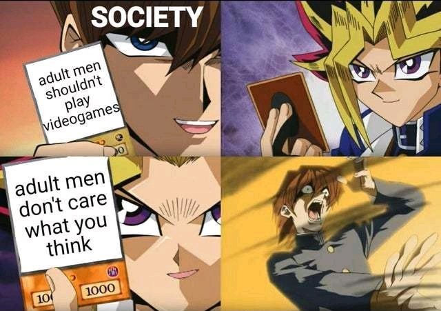 Men vs society - meme