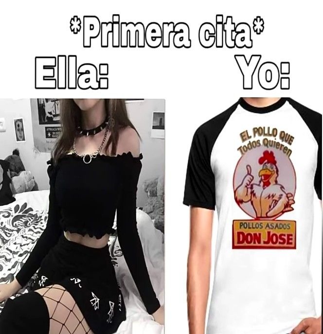Pollos asados don Jose - meme