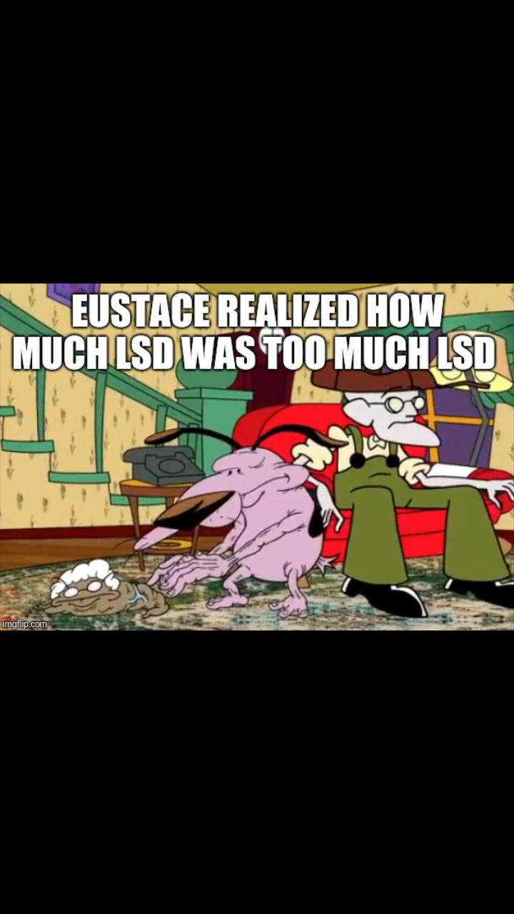 How much is too much lsd - meme