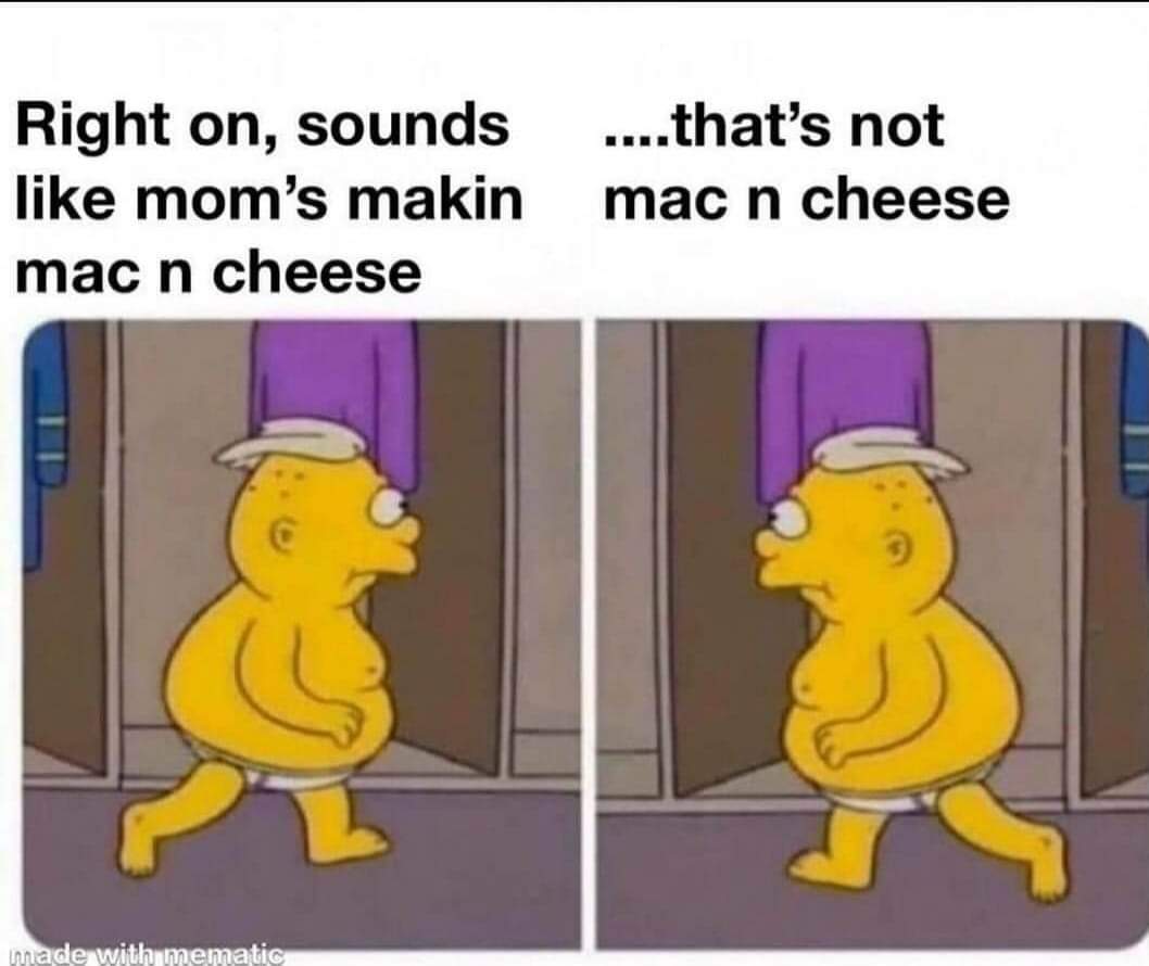 Why does mom wrestling sound like Mac n cheese? - meme