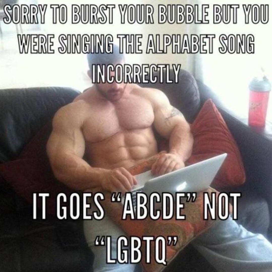 LGBTQ is that a sandwich? - meme