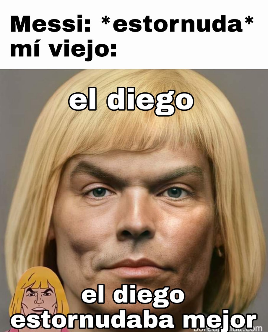 El Diego el mejor de la historia - meme