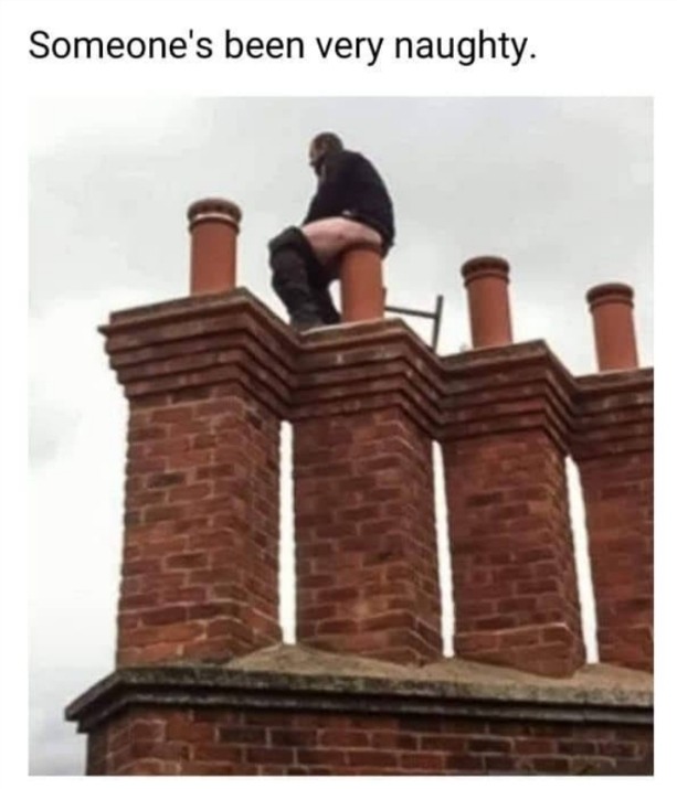 The chimney shitter - meme