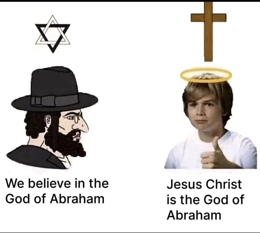 Jesus is God incarnate - meme