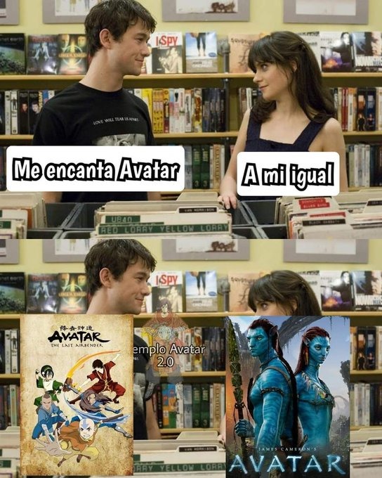 Me encanta avatar - meme