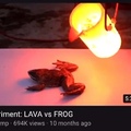 lava vs frog