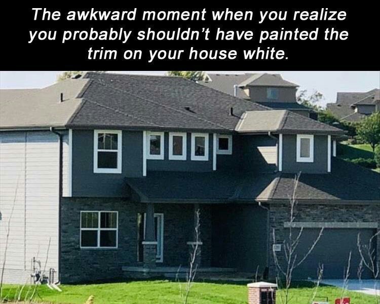 I'm trying to come up with a clever name for this house but nothing comes to mind. - meme