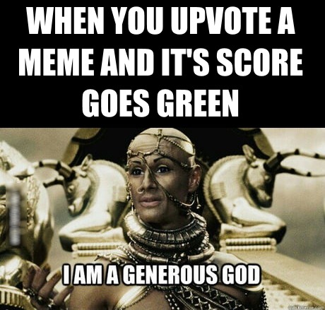 I am a generous title - meme
