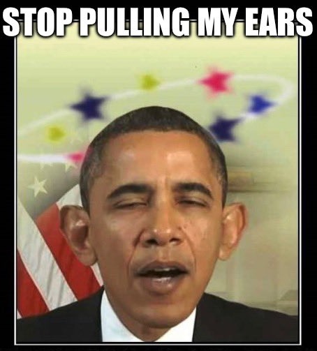 Ear Rock Barack - meme