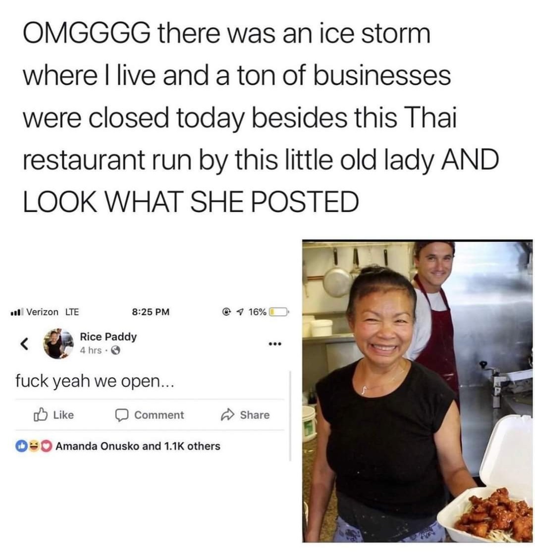 the story of a thai restaurant after an ice storm