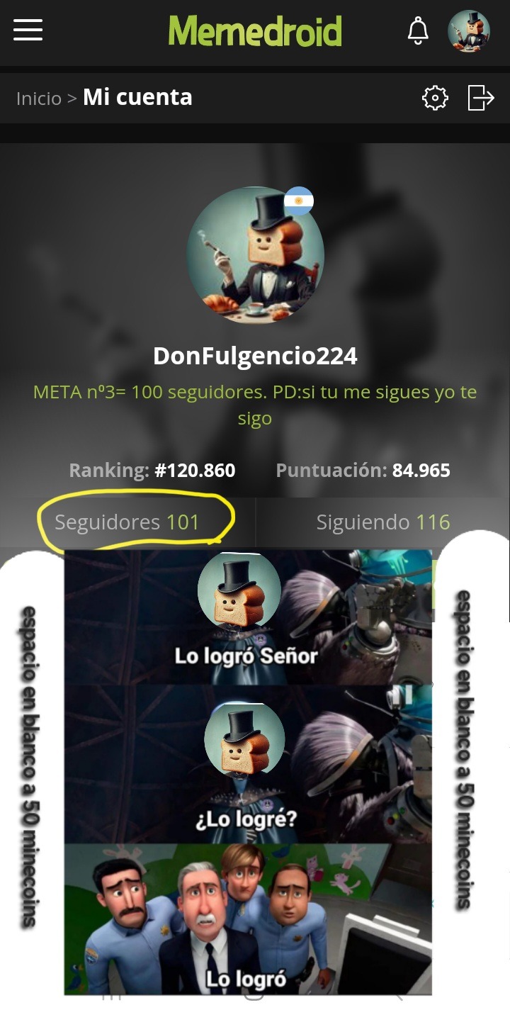 LO LOGREEEEEE :really: - meme