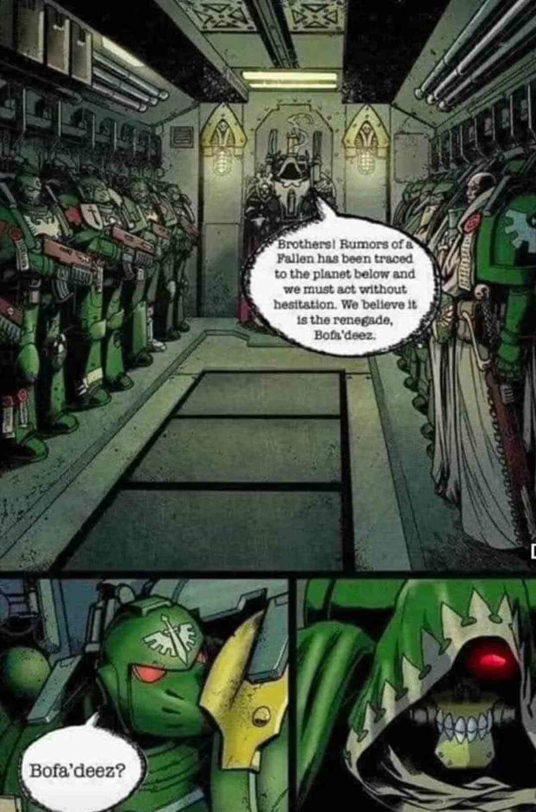 Bofa'deez must be stopped - meme