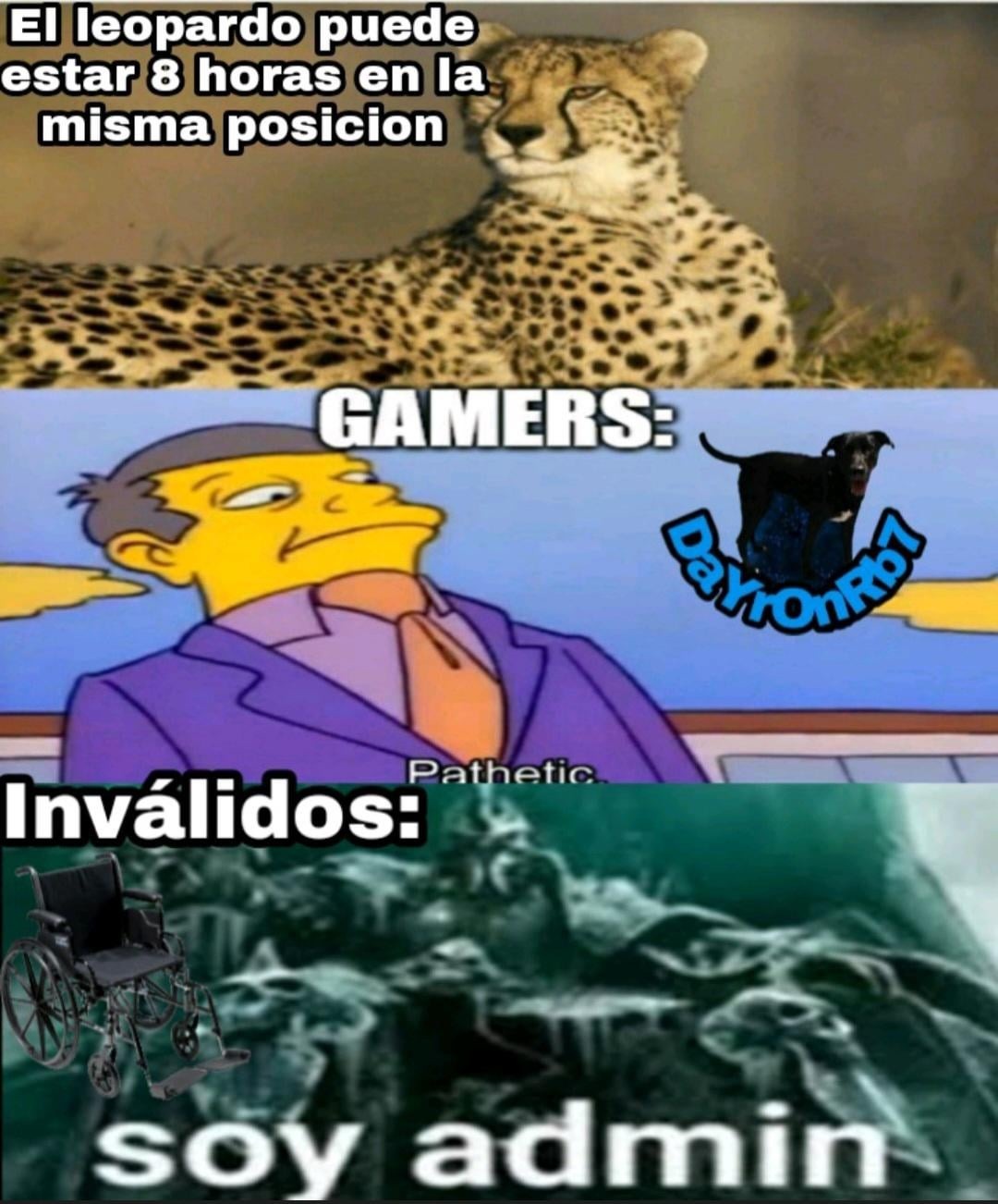 Soy admin - meme