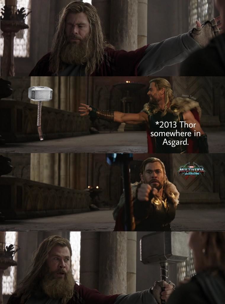2013 Thor love and thunder - meme