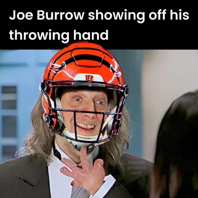 Joe Burrow meme