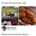Winner winner chicken dinenr