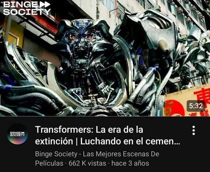 Transformers la era de la seducción - meme