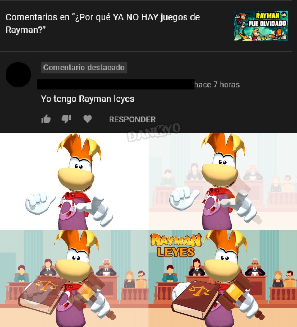 R de Rayman - meme