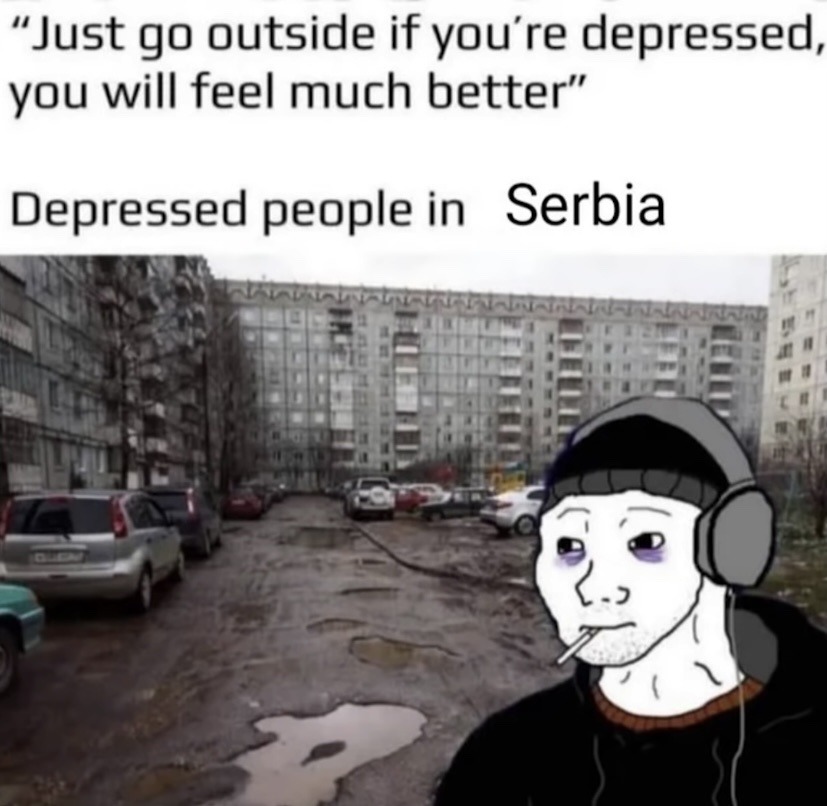 Long live Serbia - meme