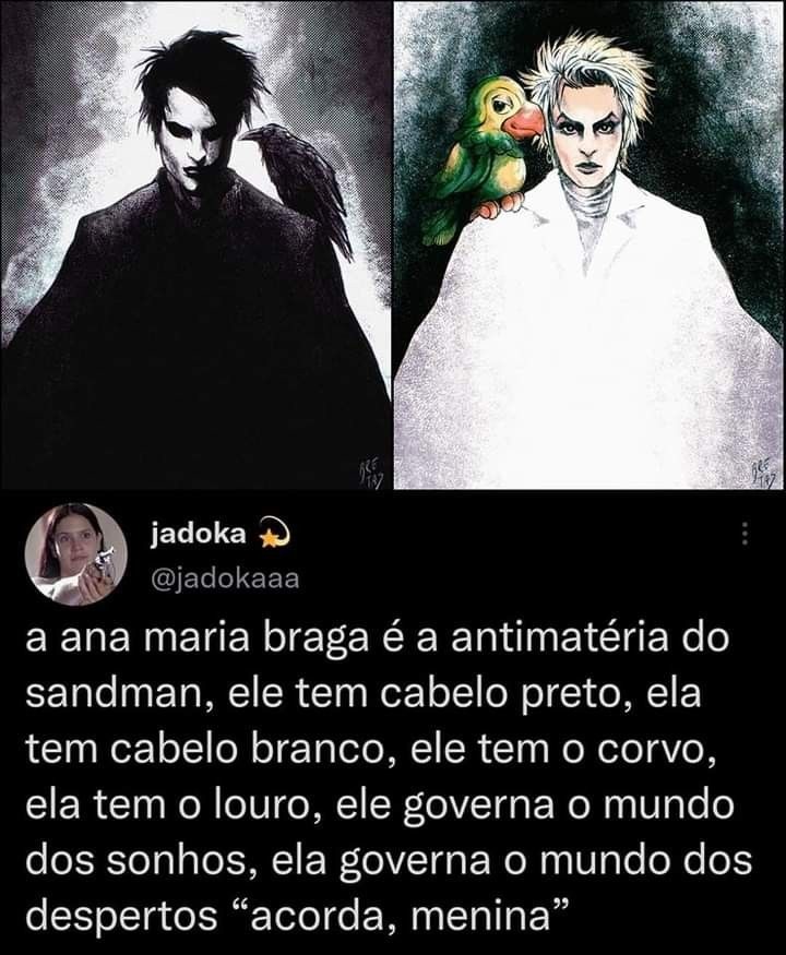 Ela é a antítese. - meme