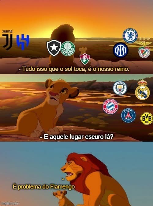 Flamengo VS Bayern München - meme